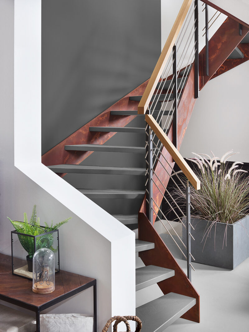 Treppen im Industrie-Design schaffen Loft-Ästhetik - horrydoo